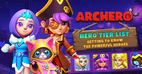 archero all heroes.